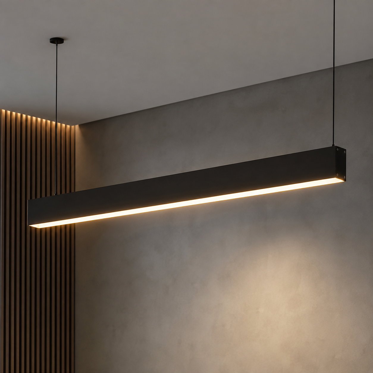 hanging linear light