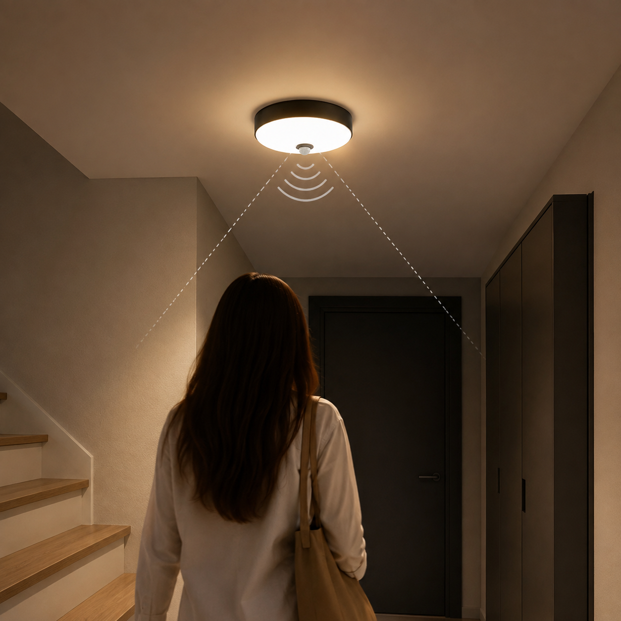Microwave Motion Sensor Light